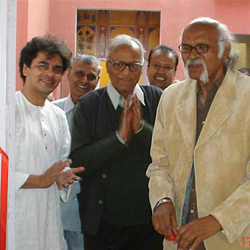 With V S Upadhyay, R B Gauttam and S K Bhatt 