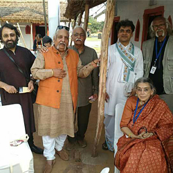 With Vijendra Sharma, Charan Sharma, Amrut Patel, Lalita Lajmi and Vidhyasagar Upadhyay