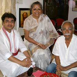 With Anju Poddar and Thota Vaikuntam