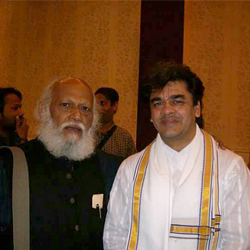 With Jatin Das